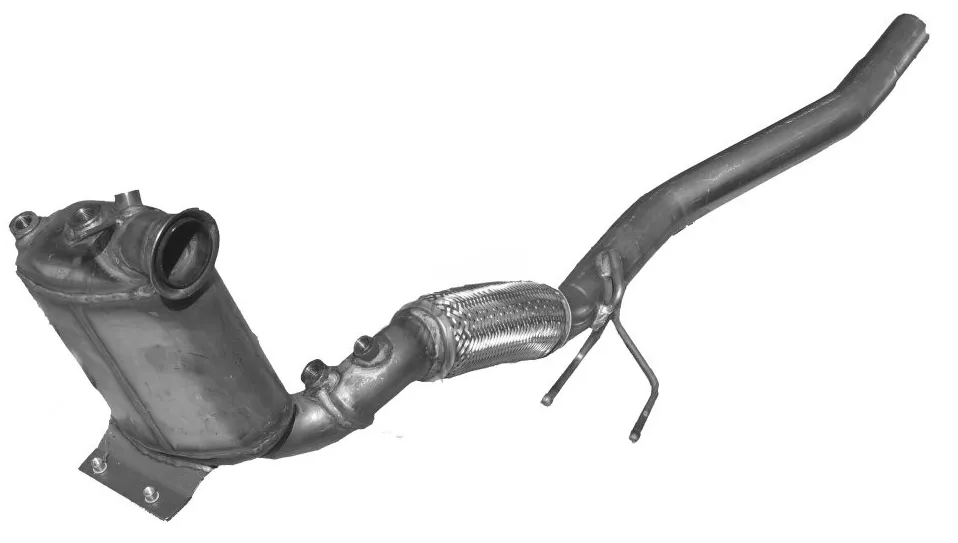 Kurum/Partikül filtresi, Egzoz sistemi