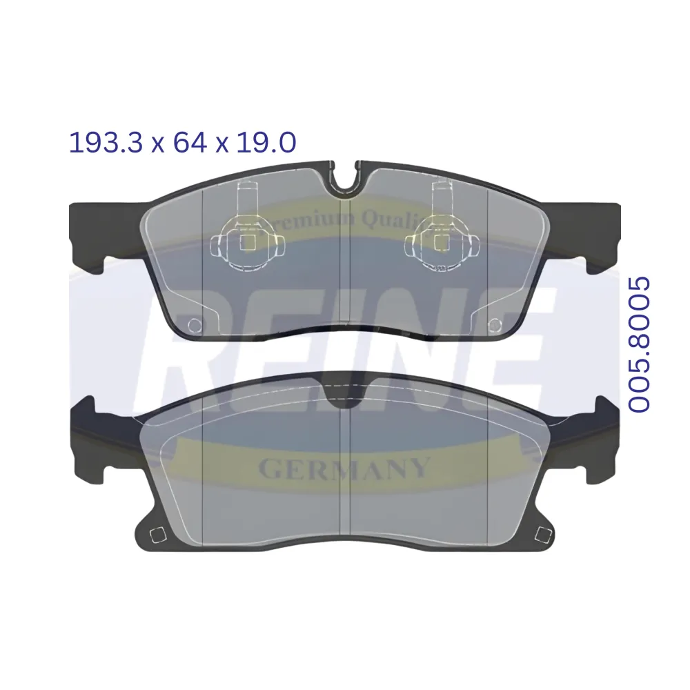 Fren balata seti, diskli fren