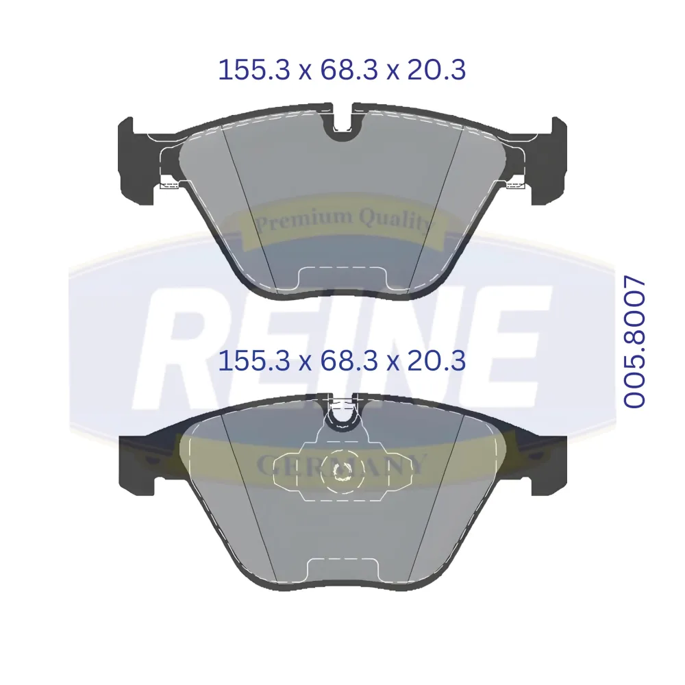 Fren balata seti, diskli fren