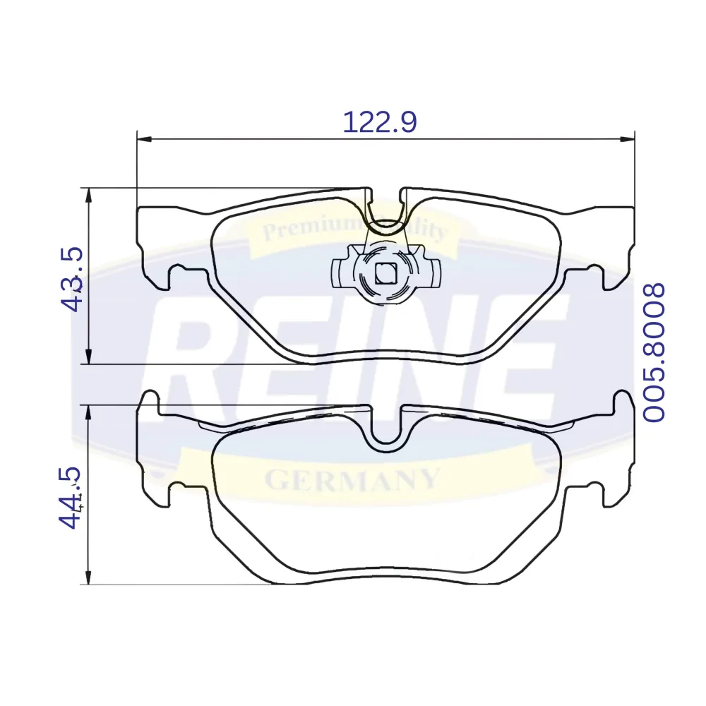Fren balata seti, diskli fren