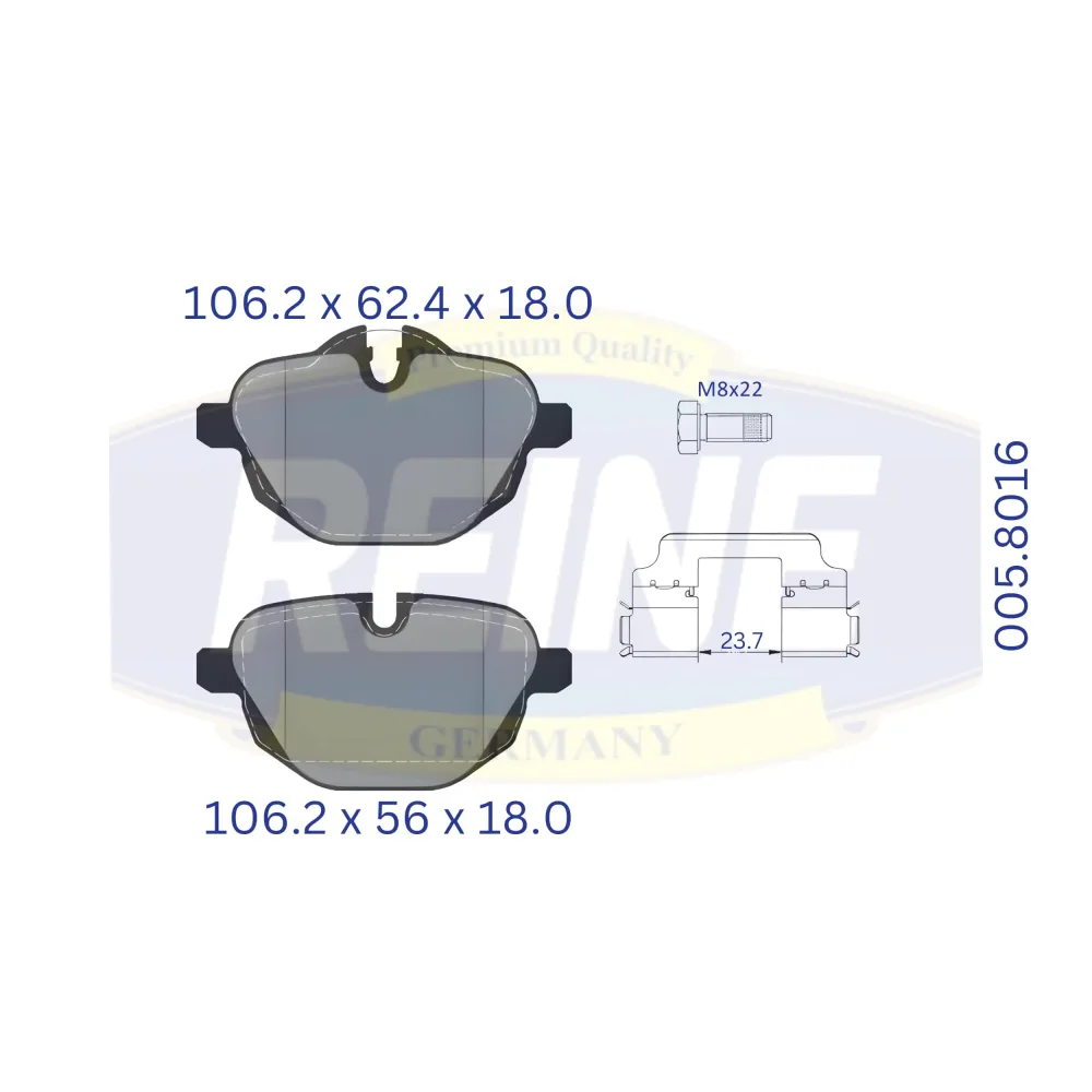 Fren balata seti, diskli fren