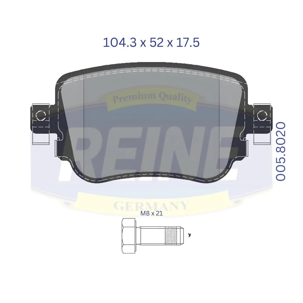 Fren balata seti, diskli fren