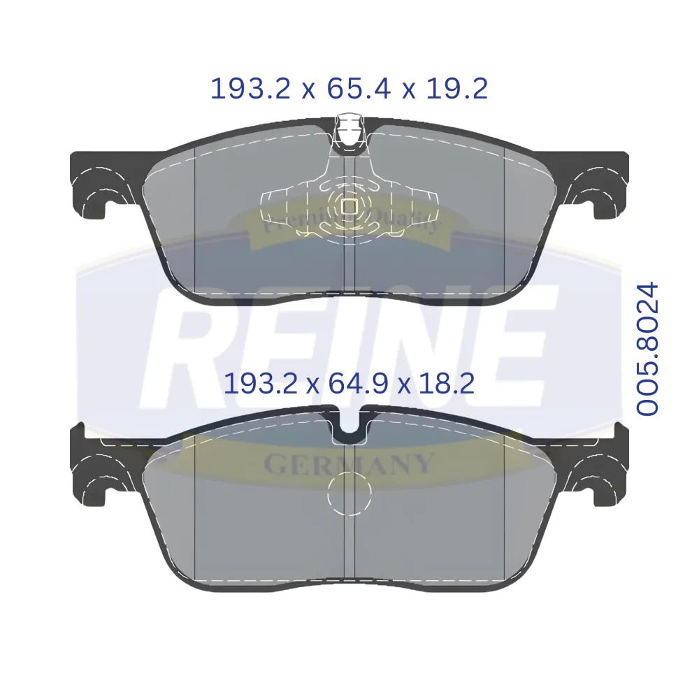 Fren balata seti, diskli fren