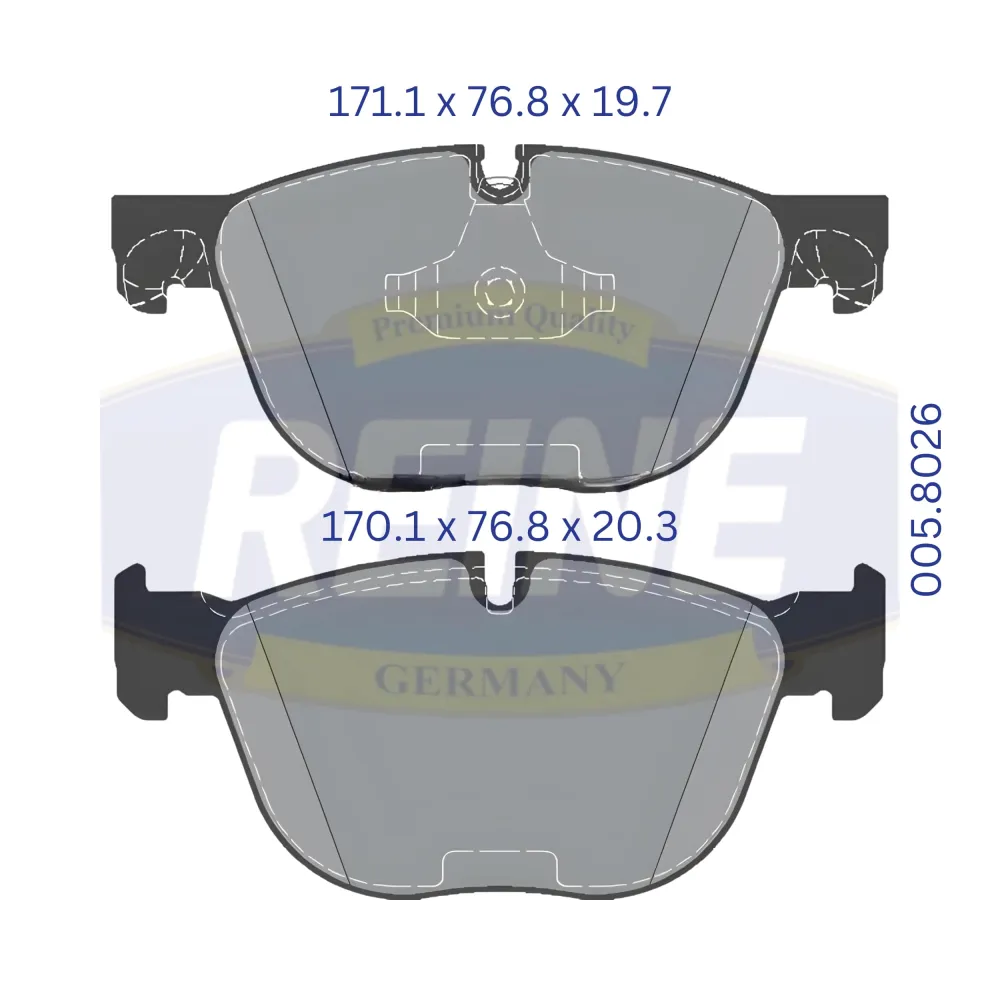 Fren balata seti, diskli fren
