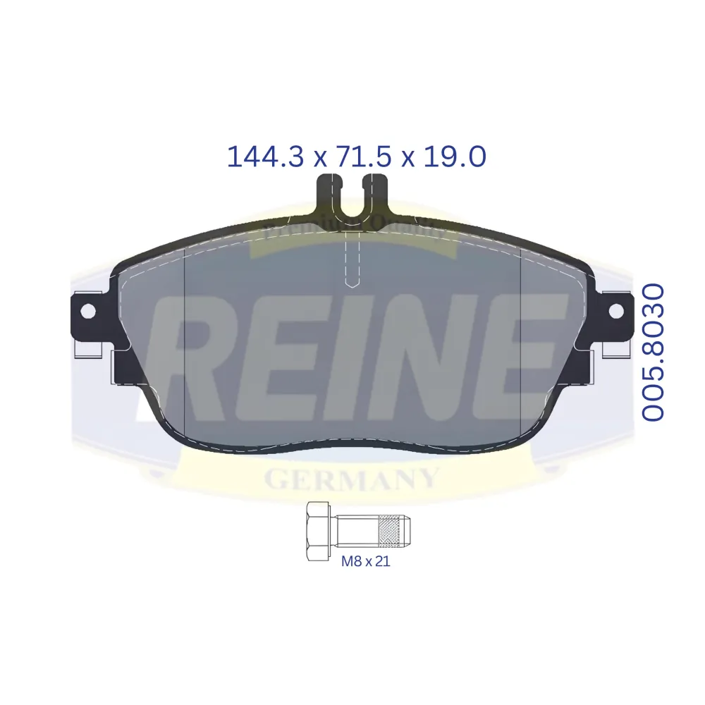 Fren balata seti, diskli fren