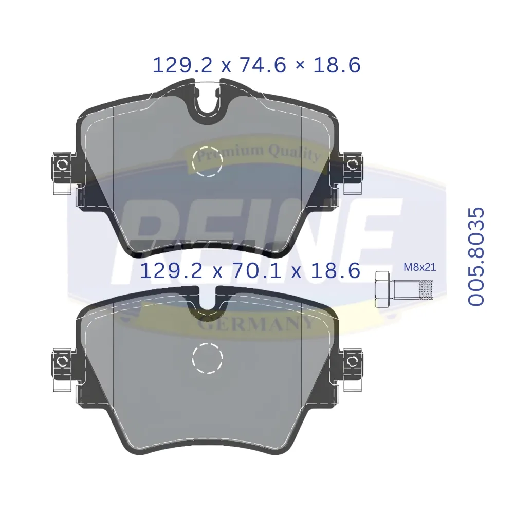 Fren balata seti, diskli fren
