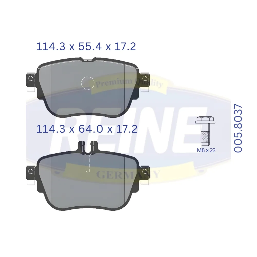 Fren balata seti, diskli fren