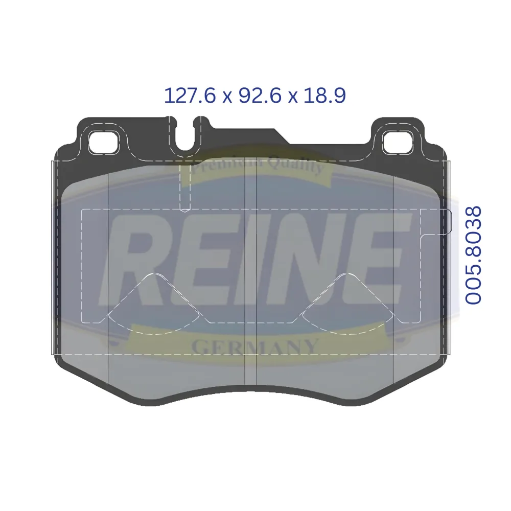 Fren balata seti, diskli fren