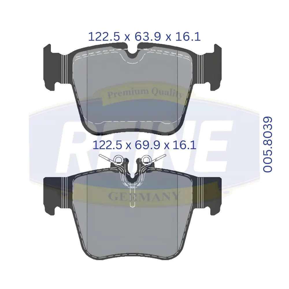 Fren balata seti, diskli fren