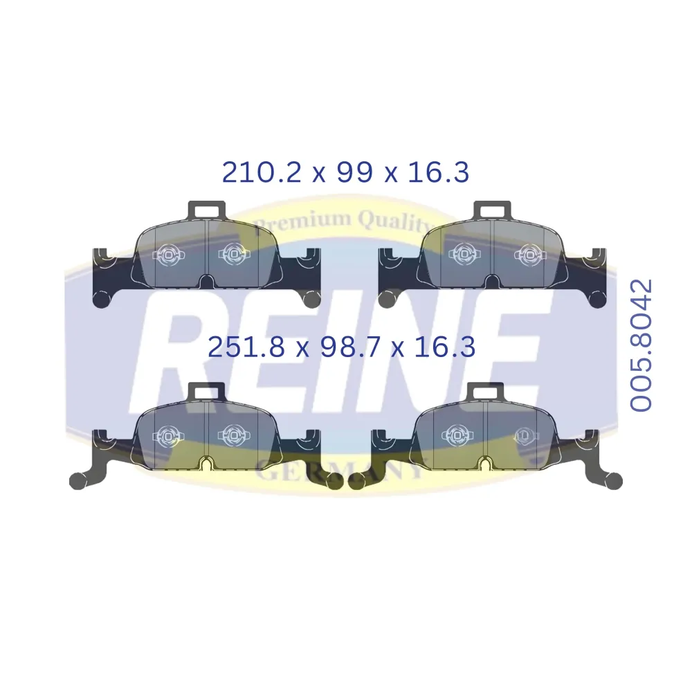 Fren balata seti, diskli fren