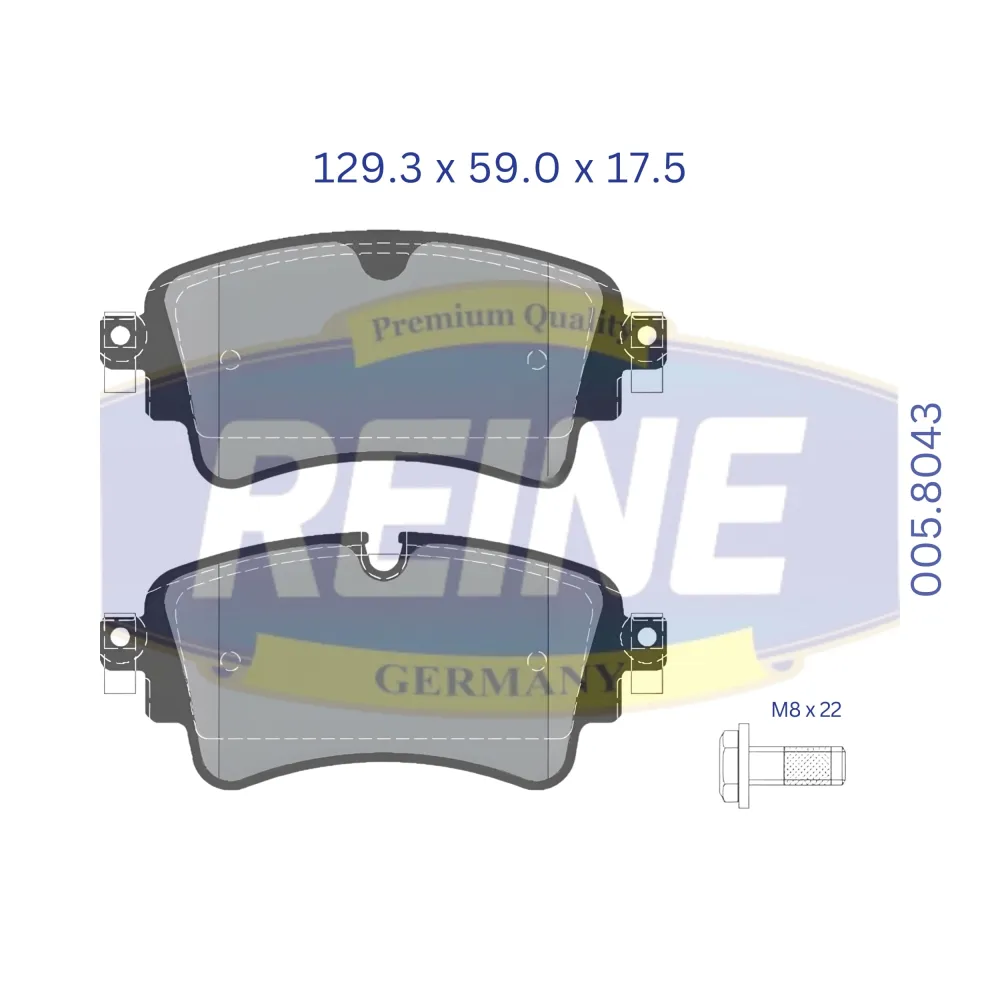 Fren balata seti, diskli fren