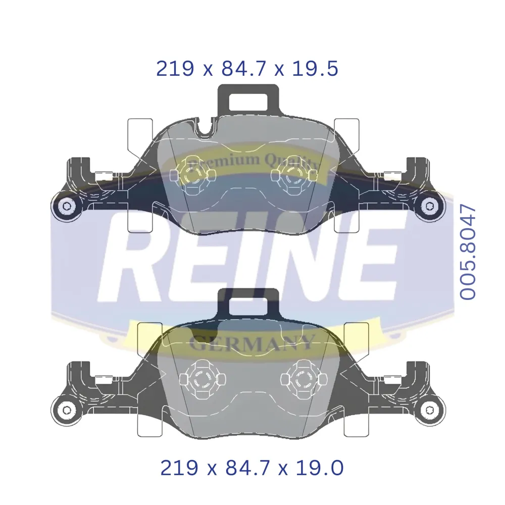 Fren balata seti, diskli fren