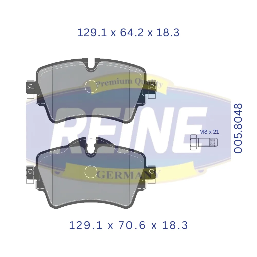 Fren balata seti, diskli fren
